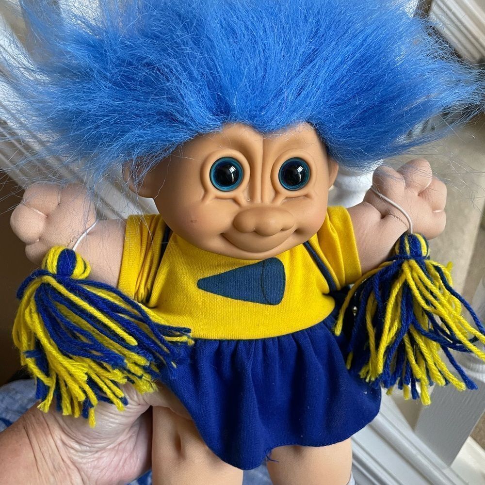 Russ 1988 Troll Cheerleader Doll